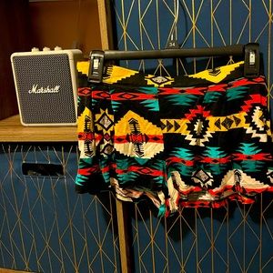 SOLD Aztec flowy shorts